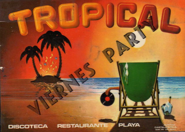 Entrada para las fiestas de los viernes de la Discoteca Tropical de Gav� Mar